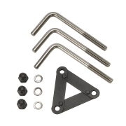 SLOTS 45 Pole LED Außen-Standleuchte Rost-Optik 3000K 200lm IP44 Aluminium Höhe 46,5cm