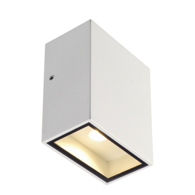 SLV QUAD 1 XL,  Wandleuchte, eckig, weiss, LED, 1x3,2W, 3000K