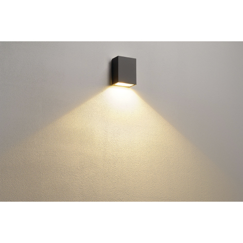 SLV QUAD 1 XL, Wandleuchte, eckig, anthrazit, LED, 1x3,2W, 3000K