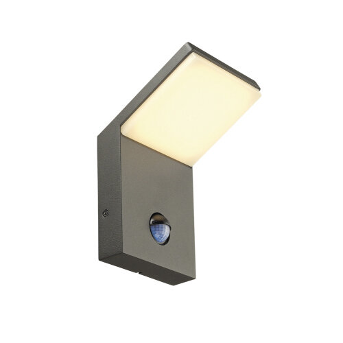 Infrarot-Bewegungsmelder 232915 SLV ORDI mit IP44 LED Lampen1a | Außenwandleuchte