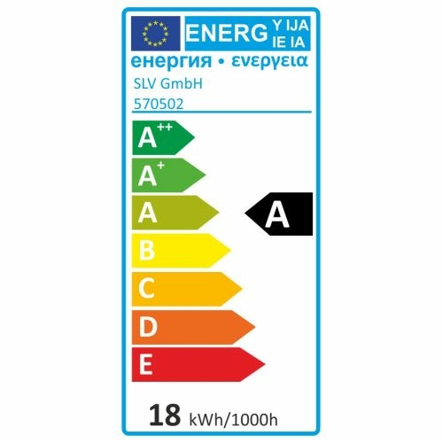 SLV LED ES111, schwarz, 17W, 30°, 2700K, d