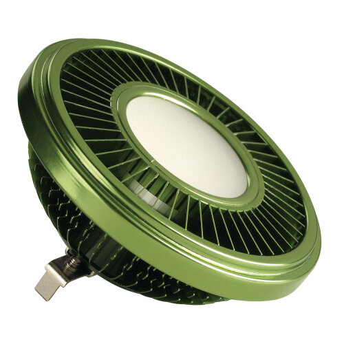 SLV LED AR111, grün, 19,5W, 140°, 2700K, d