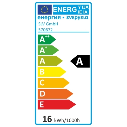 SLV LED ES111,  silber, 15W, 30°, 2700K