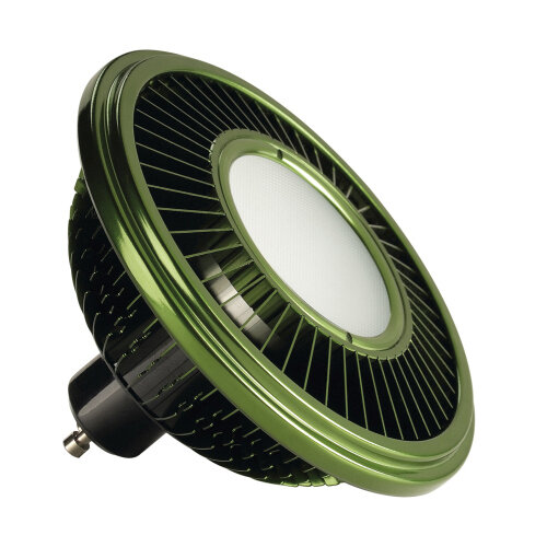 SLV LED ES111, grün, 15W, 140°, 2700K