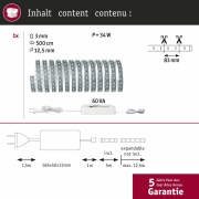 MaxLED 500 Basisset unbeschichtet 5m Tageslichtweiß