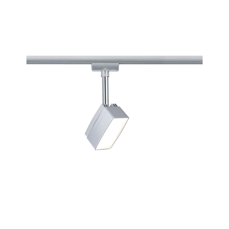 Paulmann URail LED Schienenspot Pedal 5W 395lm 2700K chrom matt (LED fest verbaut)