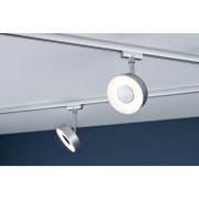 URail LED Schienenspot Circle 5,3W 222lm 2700K chrom matt (LED fest verbaut)