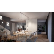 URail LED Schienenspot Circle 5,3W 222lm 2700K chrom matt (LED fest verbaut)