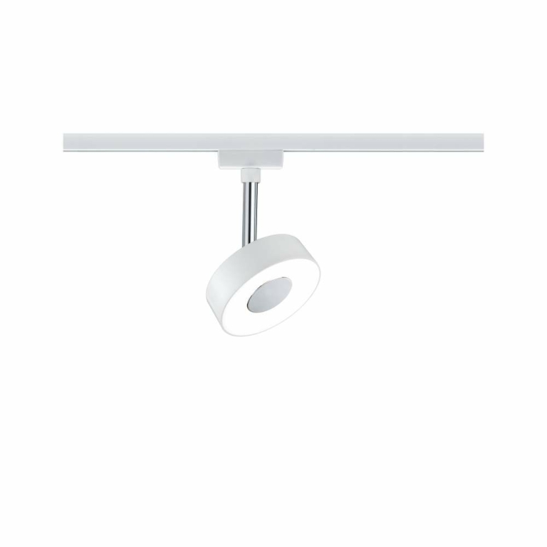 Paulmann URail LED Schienenspot Circle 5,3W 308lm 2700K weiß (LED fest verbaut)