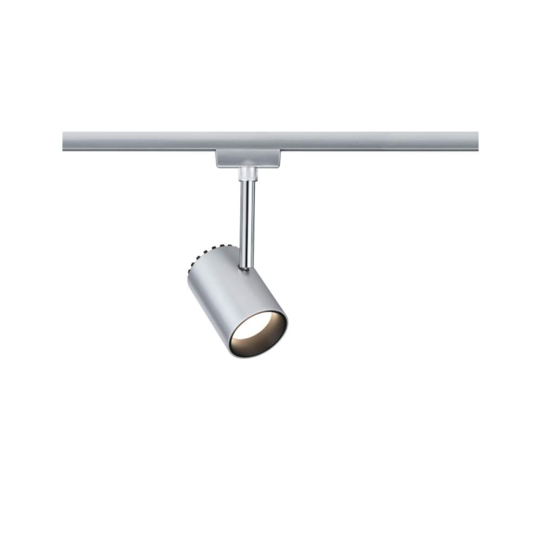Paulmann URail LED Schienenspot Shine 5W 225lm 2700K chrom matt (LED fest verbaut)