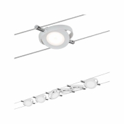 LED Seilsystem RoundMac Basisset 6x200lm 6x4W 2700K 230/12V Weiß matt
