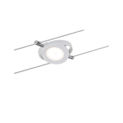 LED Seilsystem RoundMac Basisset 6x200lm 6x4W 2700K 230/12V Weiß matt