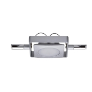 LED Seilsystem MacLED Basisset 5x200lm 5x4W 2700K 230/12V Chrom matt