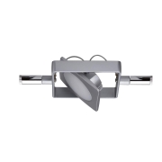 LED Seilsystem MacLED Basisset 5x200lm 5x4W 2700K 230/12V Chrom matt