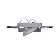 LED Seilsystem MacLED Basisset 5x200lm 5x4W 2700K 230/12V Chrom matt