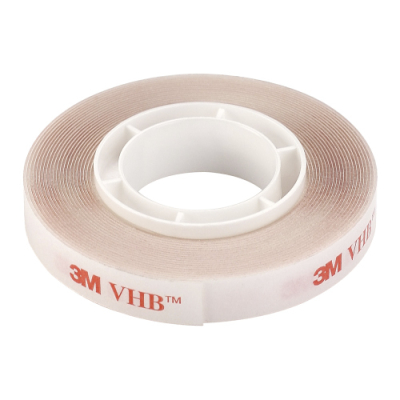 SLV Doppelseitiges Klebeband 9mm, transparent, 3m