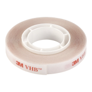 Doppelseitiges Klebeband 9mm, transparent, 3m