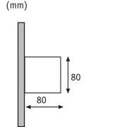 LED Außenwandleuchte Cybo Weiß Up & Down IP65 eckig 2700K 2x3,5W