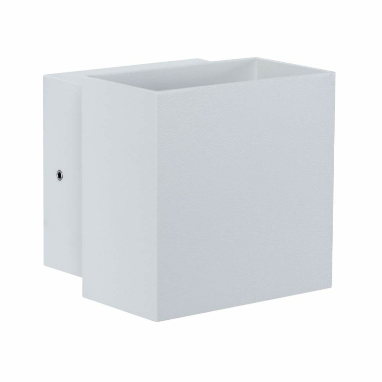 Paulmann LED Außenwandleuchte Cybo Weiß Up & Down IP65 eckig 2700K 2x3,5W 10x10 cm