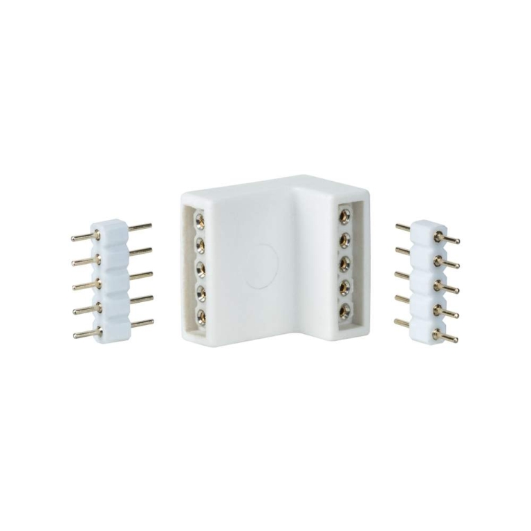 Function MaxLED Edge-Connector 4er Pack Weiß