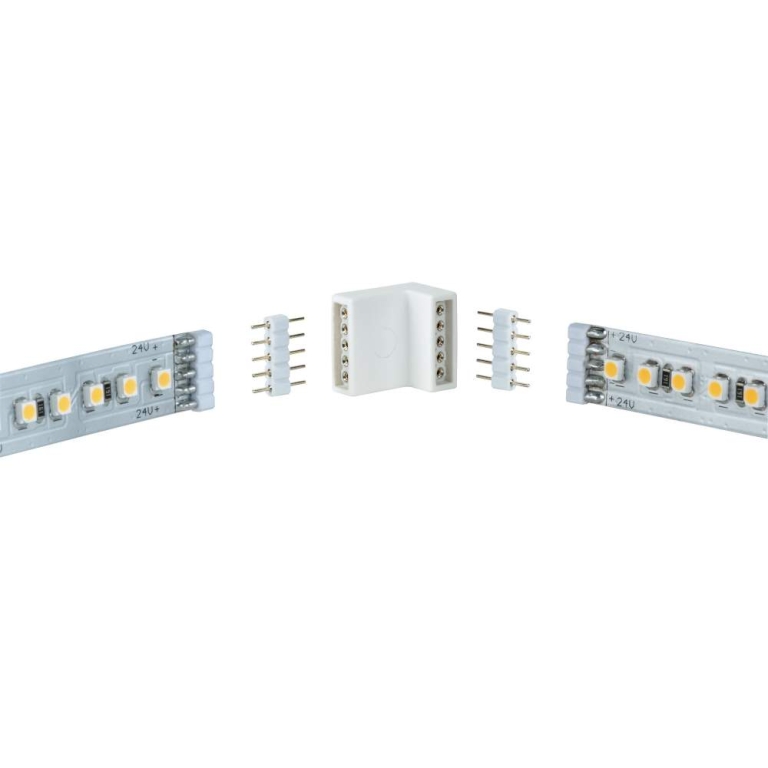 Paulmann MaxLED Eckverbinder Weiß 4er-Pack