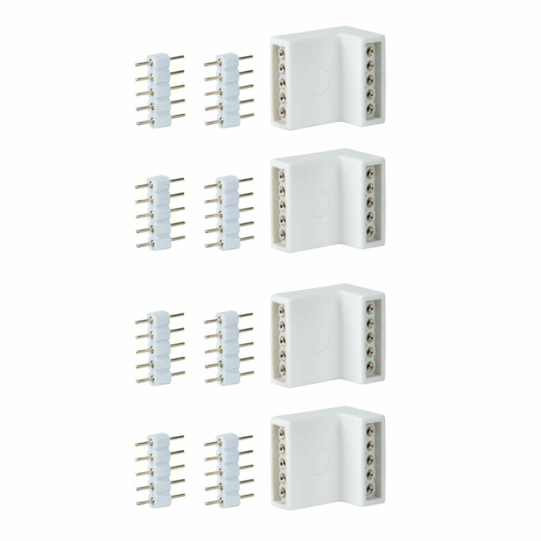 Paulmann MaxLED Eckverbinder Weiß 4er-Pack