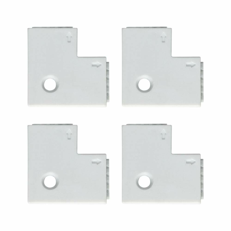 Paulmann MaxLED Eckverbinder 90° Weiß 4er-Pack