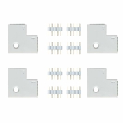 MaxLED Eckverbinder 90° Weiß 4er-Pack
