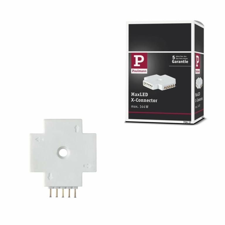 Function MaxLED X-Connector Weiß Kunststoff