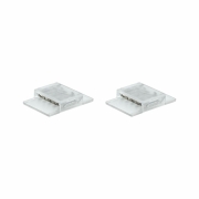 Function MaxLED Clip-to-Clip Connector 2er-Pack Weiß Kunststoff