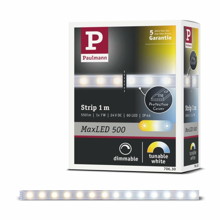 Paulmann 70624 MaxLED 500 Basisset beschichtet 3m Tunable White 20W |  Lampen1a