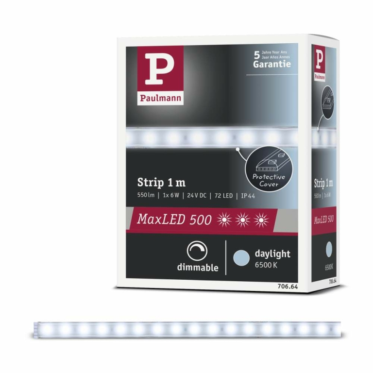 Paulmann MaxLED 500 Strip beschichtet 1m Tageslichtweiß