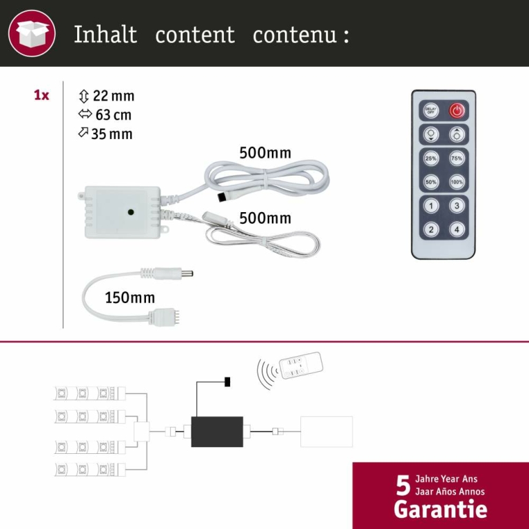 MaxLED Dimm/Schalt Controller
