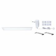 LED Unterschrank Panel Ace weiß eckig Komplettset 10x30cm 7,5W 2700K Touch dimmbar