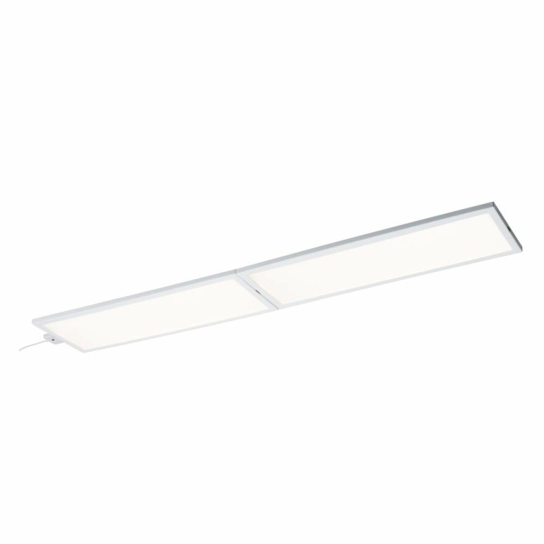 Paulmann LED Unterschrank Panel Ace weiß eckig 10x30cm 7,5W 2700K Touch dimmbar