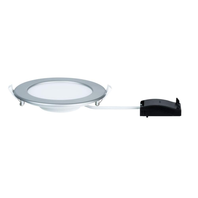 Paulmann Einbaupanel LED rund 12W 4000K Chrom matt
