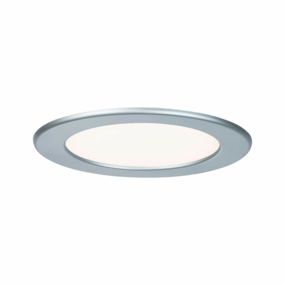 Paulmann Einbaupanel LED rund 12W 2700K Chrom matt