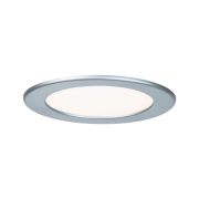 Einbaupanel LED rund 12W 2700K Chrom matt