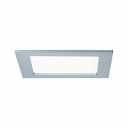 Einbaupanel LED eckig 12W 4000K Chrom matt