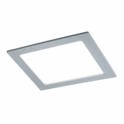 Einbaupanel LED eckig 18W 4000K Chrom matt