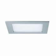 Einbaupanel LED eckig 12W 2700K Chrom matt
