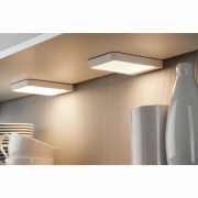LED Unterschrankleuchte Vane eckig weiß matt 2x8W 2er Set