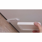 LED Unterschrankleuchte Vane eckig weiß matt 2x8W 2er Set