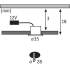 Möbeleinbauleuchten-Set Micro Line Mini LED