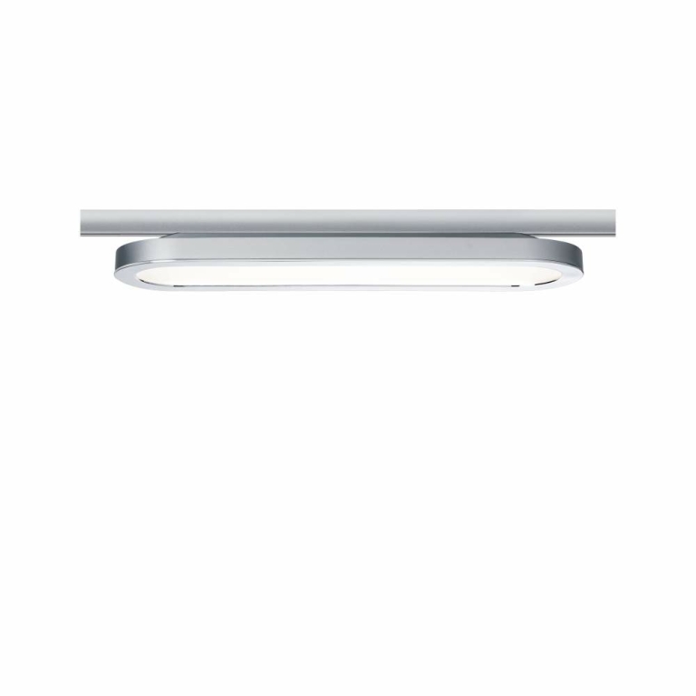Paulmann URail LED Panel Loop 7W 480lm 2700K chrom matt (LED fest verbaut)
