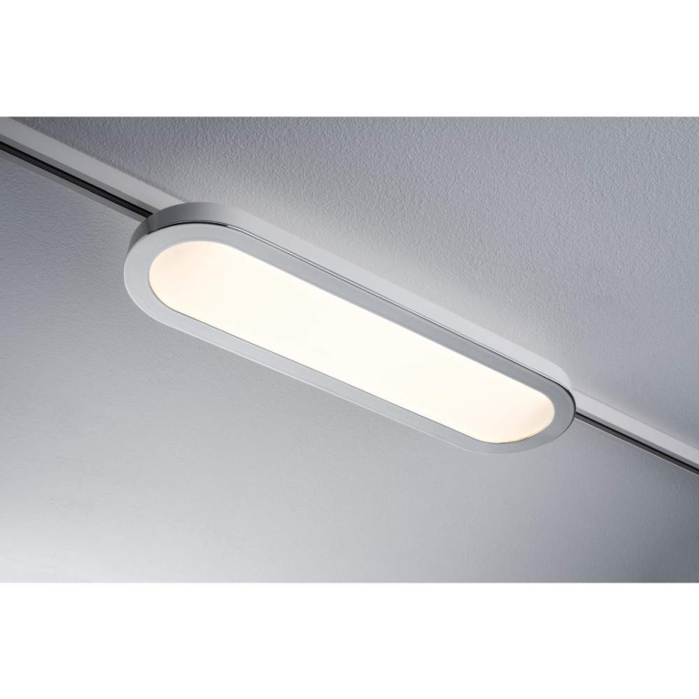 Paulmann URail LED Panel Loop 7W 480lm 2700K weiß chrom (LED fest verbaut)