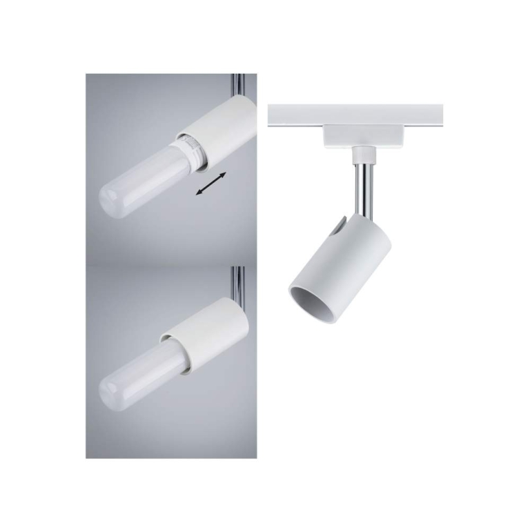 Paulmann URail Spot Pure I GU10 max. 10W weiß chrom