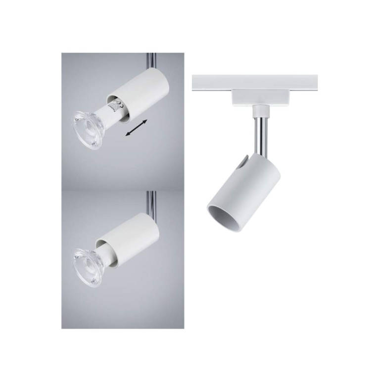 Paulmann URail Spot Pure I GU10 max. 10W weiß chrom