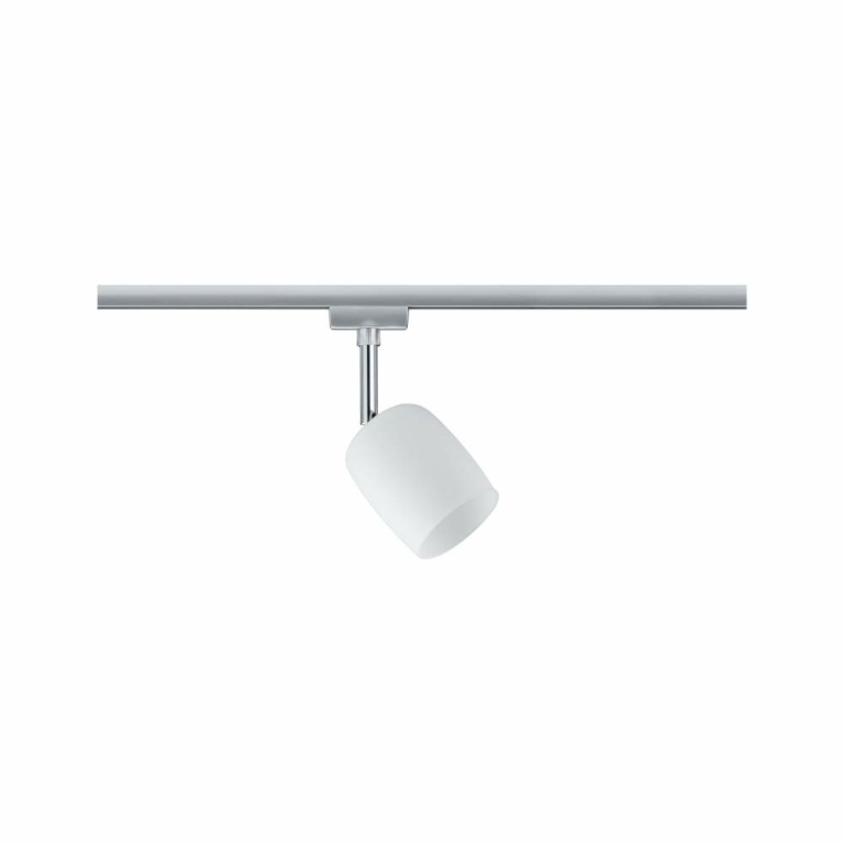 Paulmann URail Spot Blossom mit Satinglas Schirm G9 max. 10W chrom matt