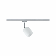 URail Spot Blossom mit Satinglas Schirm G9 max. 10W chrom matt